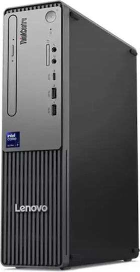 Lenovo Neo 50s Gen 6 SFF Настолен Компютър (Ultra 3-205/16GB DDR5/2TB SSD/W10 Pro) с Клавиатура (BG)