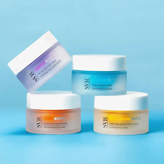 SVR Laboratoire [PEPTI] BIOTIC Gel-Mat Smoothing Resurfacing Moisturizing Day Face Cream with Peptides for Matte Finish 50ml