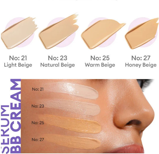 Missha Perfect Cover Serum BB #27 Honey Beige Хидратиращ Дневен Крем За Лице С SPF50 50ml