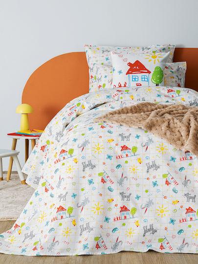 Palamaiki Kinderbettlaken Set Mit Gummizug My Kingdom