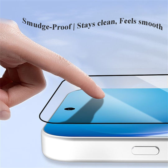 Oppo Reno16 F 5G Reno16 Fs 5G LeReach Full Tempered Glass Screen Protector Installation Guide Transparent