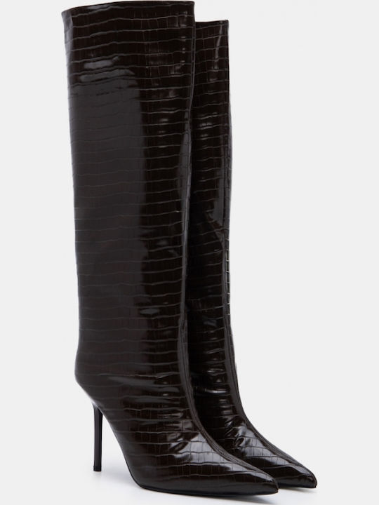Damenstiefel Braun