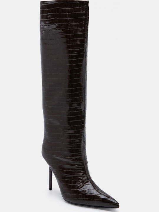 Damenstiefel Braun