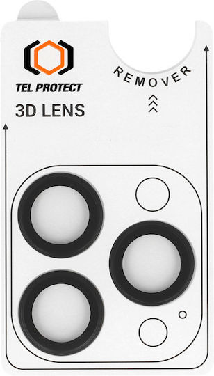 Tel Protect Handy-Kameraschutz Gehärtetes Glas Schwarz Für Das iPhone 18 Pro/18 Pro Max