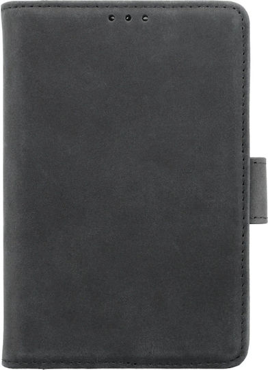 Rosso Deluxe Wallet Δερμάτινο Μαύρο (Galaxy Z Fold8)