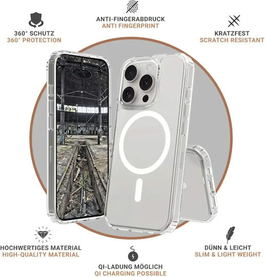 JT Berlin Back Cover Transparent (iPhone 16 Pro Max)