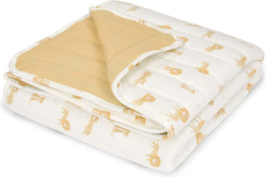 Little Dutch Nursery Swaddling Blanket Safari Leo Beige 70x100cm