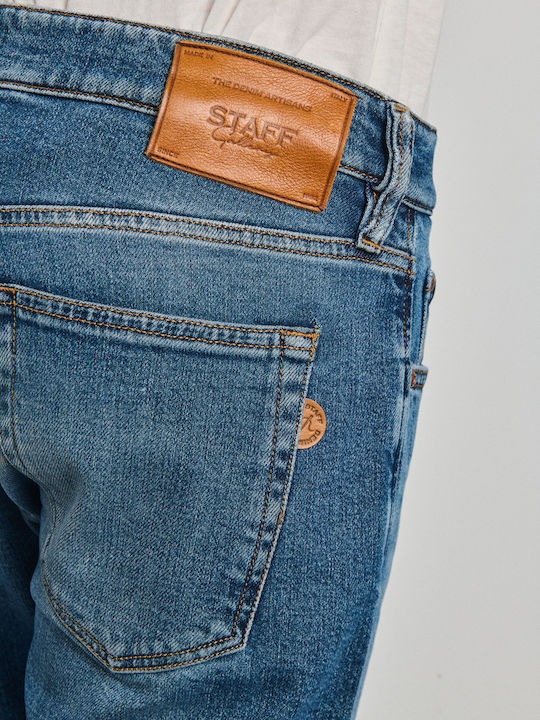 Hardy Herren Jeanshosen Entspannt Passform Blau