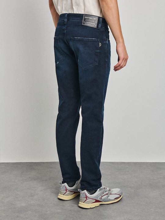 Sapphire Men's Elastic Blue Jeans Pants