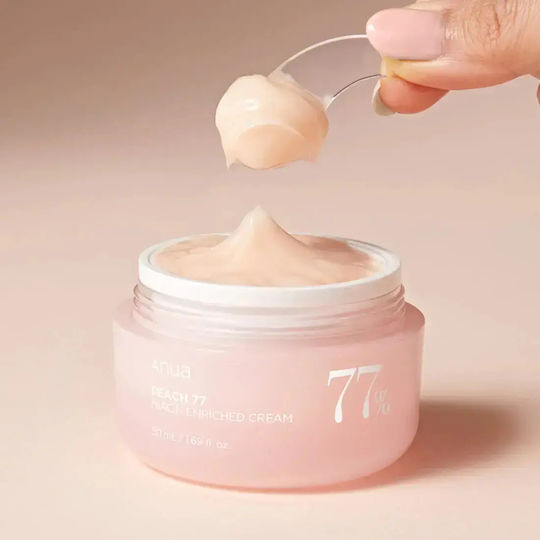 Anua Peach 77% Light Cream Face with Ceramides 50ml