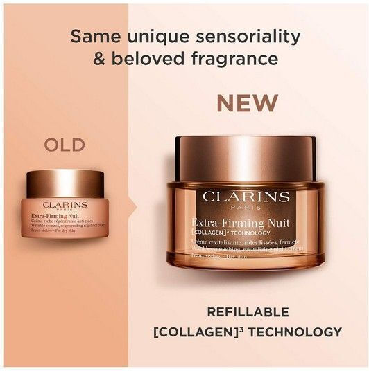 Clarins Extra-Firming Rich Ενυδατική & Αντιγηραντική Κρέμα Προσώπου Νυκτός 50ml