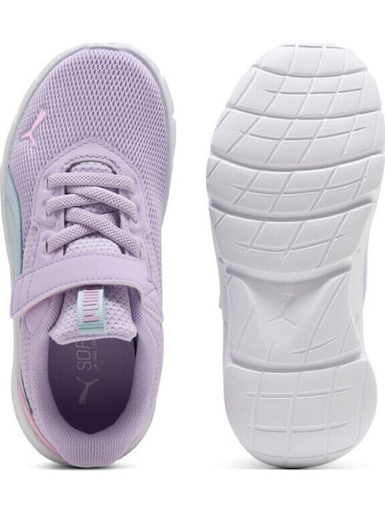 Flexfocus Αθλητικά Παιδικά Παπούτσια Running με Σκρατς Λιλά
