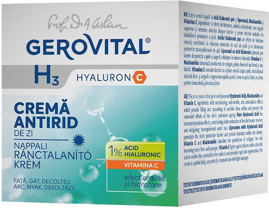 Gerovital H3 Hyaluron C Cream Face Day 50ml