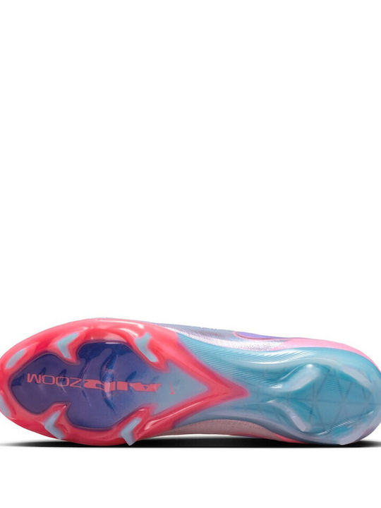 Elite Mercurial Vapor 16 Elite Vini Jr FG Football Shoes with Cleats Pink