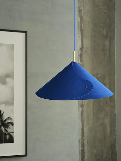 Osram Pendant Ceiling Light Blue with E14 Socket