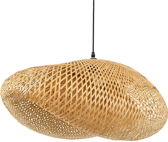 VenCore Κρεμαστό Φωτιστικό Boho Πλέγμα με Ντουί E27 80x55x25εκ.