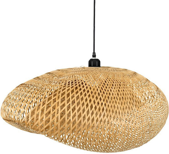 VenCore Κρεμαστό Φωτιστικό Boho Πλέγμα με Ντουί E27 80x55x25εκ.