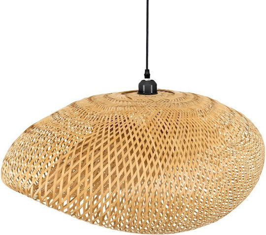 VenCore Κρεμαστό Φωτιστικό Boho Πλέγμα με Ντουί E27 80x55x25εκ.