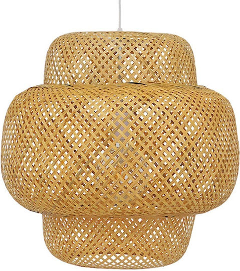 VenCore Κρεμαστό Φωτιστικό Boho Πλέγμα με Ντουί E27 56x56x54εκ.