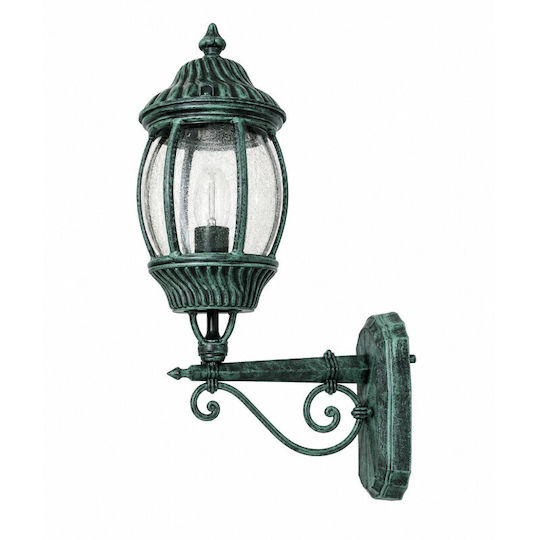 Elvhx Wall-Mounted Outdoor Lighting Blue Lantern