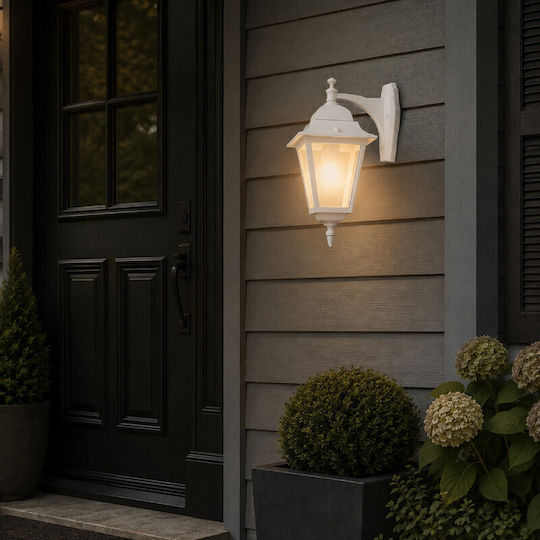 Elvhx Wall-Mounted Outdoor Lighting Lantern Black Elvhx Wall-Mounted Outdoor Lighting Lantern Black