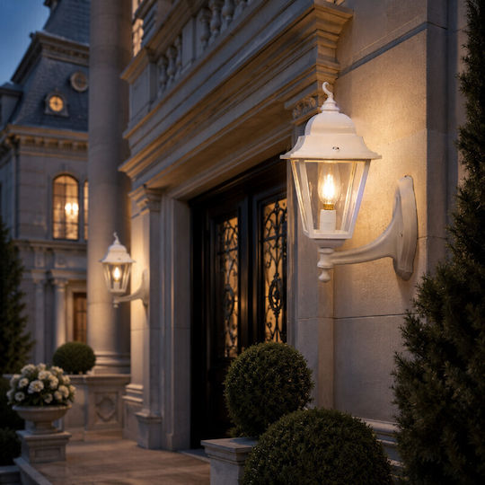 Elvhx Wall-Mounted Outdoor Lantern E14
