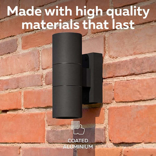 Lampa Calex Turin Wall-Mounted Outdoor Spot GU10 IP54 17cm