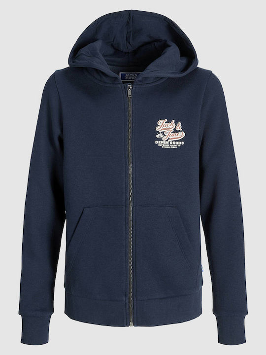 Jack & Jones Παιδική Ζακέτα Navy Μπλε
