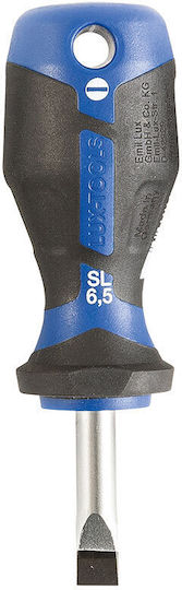 Lux Tools Κατσαβίδι Νάνος Ίσιο Μεγέθους 6.5x25mm Comfort