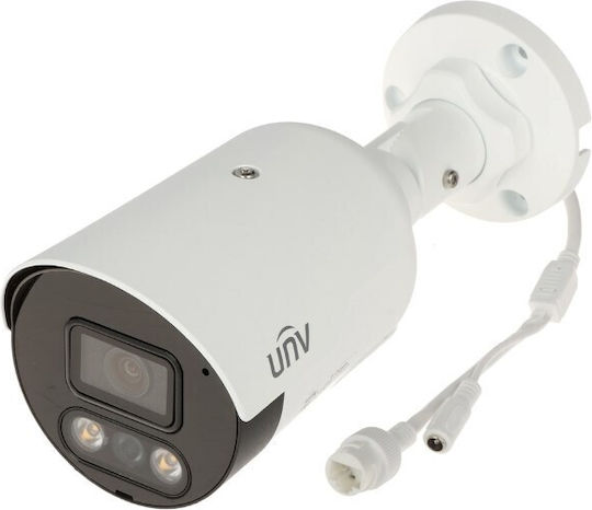 Uniview IPC2124LE-ADF28KMC-DL IP Cameră de Supraveghere Full HD+ 4MP Rezistentă la apă cu Comunicare Bidirecțională și Lentilă 2.8mm