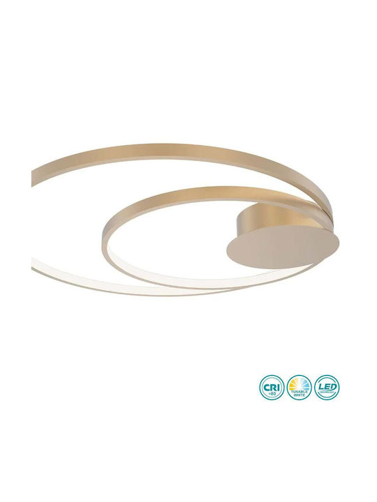 Fan Europe Diem Deckenleuchte 61.5cm Gold mit Integrierter LED