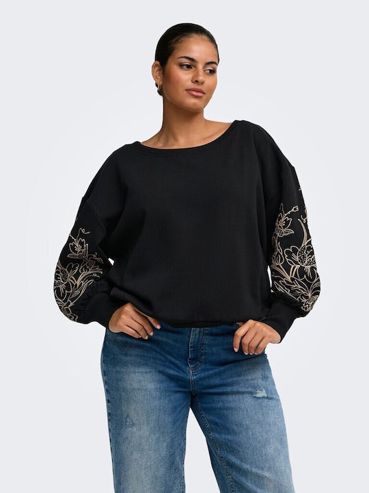 Long Women's Black Sweatshirt