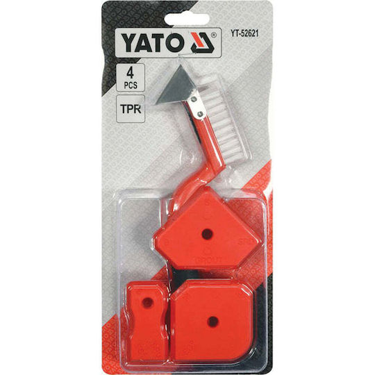 Yato Răzuitoare de Lucru cu Mâner de Plastic 4buc