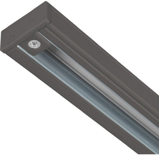 Eurolamp Mounting Rail for Lighting Fixtures Black 145-59031