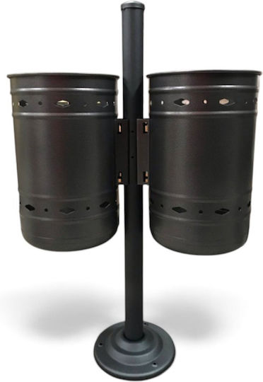 Plastic Waste Bin 2x70L