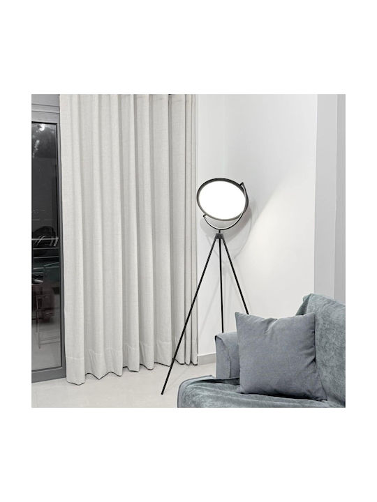 Led7 LED Stehleuchte H170xB45cm. mit Einstellbarem Weißem Licht 2000lm Schwarz
