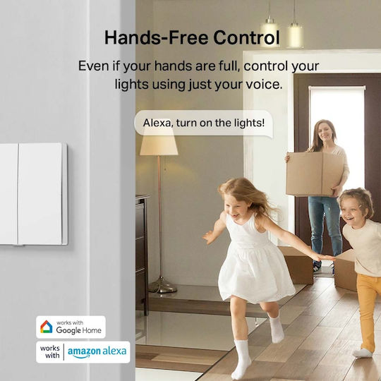 Tp-link Tapo S220 V1.2 Intelligenter Zwei-Wege Elektrischer Wandtaster