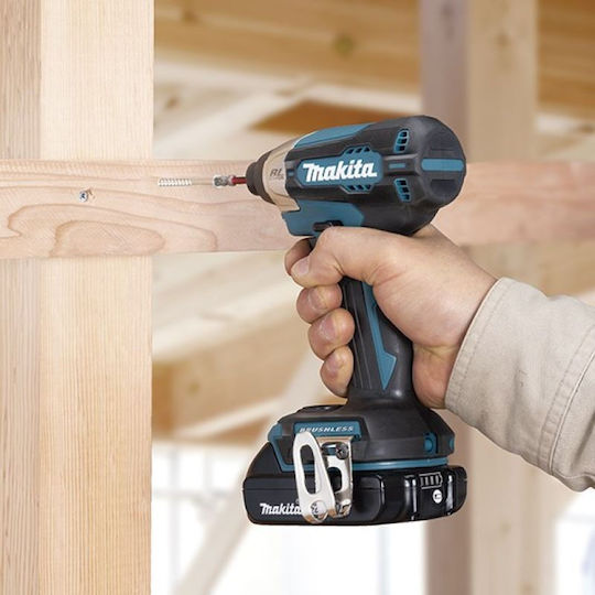 Makita DLX2414AJ Комплект Дрелка-Отвертка и Отвертка Безчеткови 18V с 2 Батерии 2Ah и Калъф с Зарядно Устройство