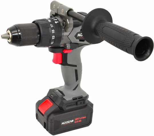 Hoozar CDH135BL-T2 Акумулаторен Безчетков Дрел-Винтоверт 18V 2x5Ah