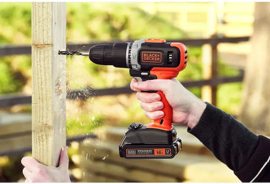 Black & Decker Mașină de găurit Baterie 18V BCKSB02