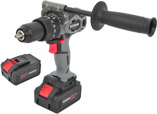 Hoozar CDH135BL-T2 Акумулаторен Безчетков Дрел-Винтоверт 18V 2x5Ah