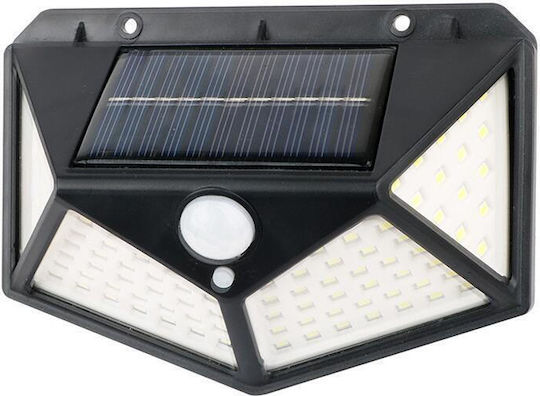 Proiector Solar LED 480 Lm Senzor de Mișcare PIR IP65 1200 mAh 6 W