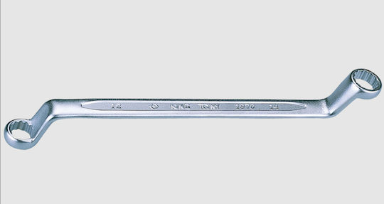 King Tony Двуместен Многоъгълен Ключ Извит Размер 10x11mm