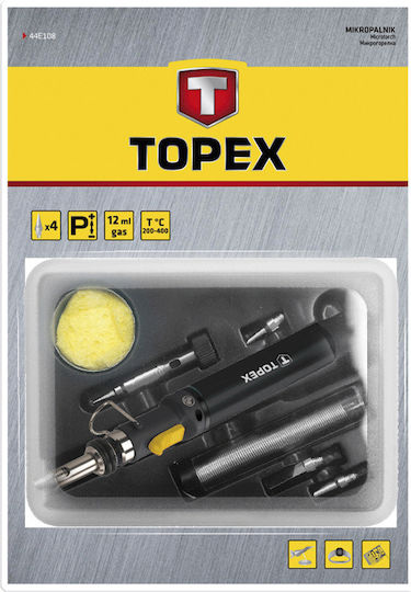 Topex 44E108 Lötkolben Gas