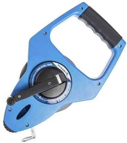 Högert Technik Maßband mit automatischem Rücklauf 12.5mm x 50m