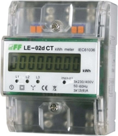 F&F Digital Energie-Analysator für Elektrische Messgeräte Dreiphasig LE-02D-CT