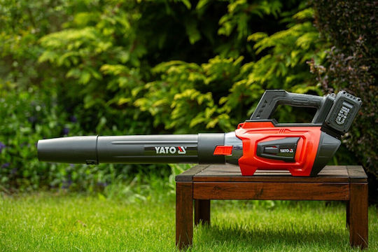 Yato Φυσητήρας Χειρός Μπαταρίας 36V Solo με Μέγιστη Ταχύτητα Αέρα 200km/h