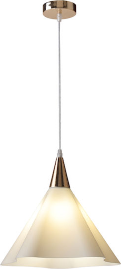 Agora Lighting Adjustable White Ceiling Light with E27 Socket 35x35cm