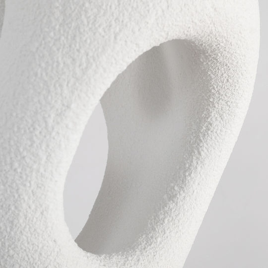 Agora Lighting Deckenleuchte Weiß mit Lampenbirnensockel E27 27x27cm