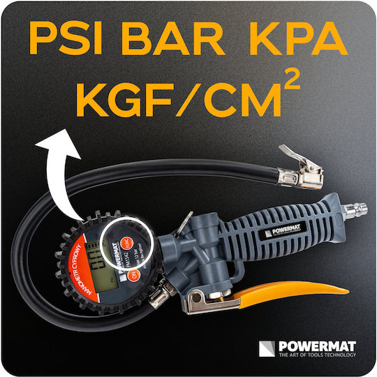 Pump Gun 60mm LCD Luftdruckmessgerät Pm-pdpm-1t